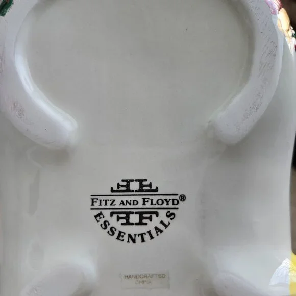 Vintage Fitz and Floyd Toyland Santa Cookie Jar - Picture 9 of 10